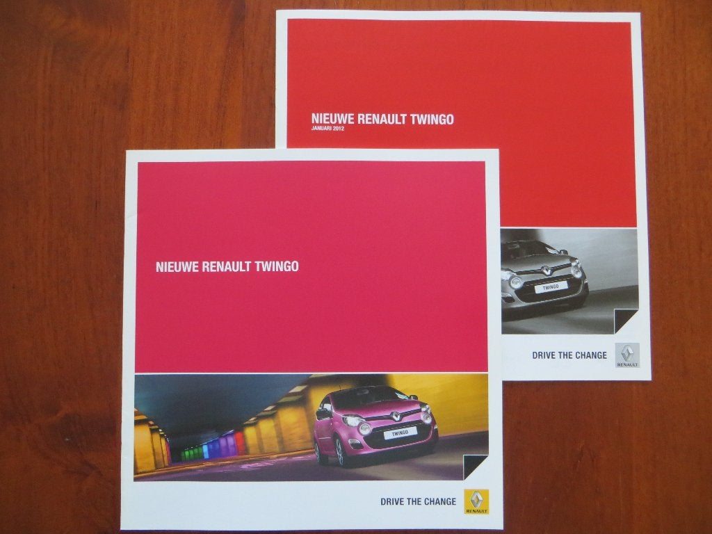 Nieuwe Renault Twingo (dec. 2011) + bijlage, Ophalen of Verzenden, Nieuw, Renault