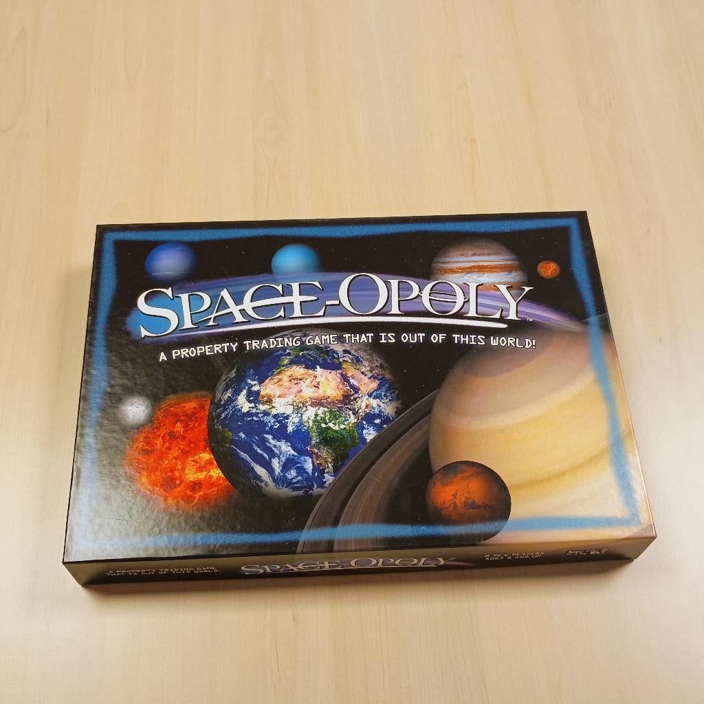 space opoly, Vijf spelers of meer, Ophalen of Verzenden, Gebruikt, ‎ Late for the Sky