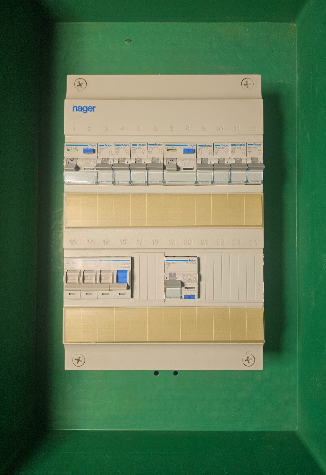 Groepenkast voorbedraad️️ 1 of 3 fase., Ophalen of Verzenden, Zo goed als nieuw, Overige typen