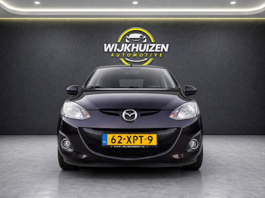 Mazda 2 1.3 GT-L met Airco ! 15 Inch ! Dealer Onderhouden !, Voorwielaandrijving, Euro 5, Stof, Gebruikt
