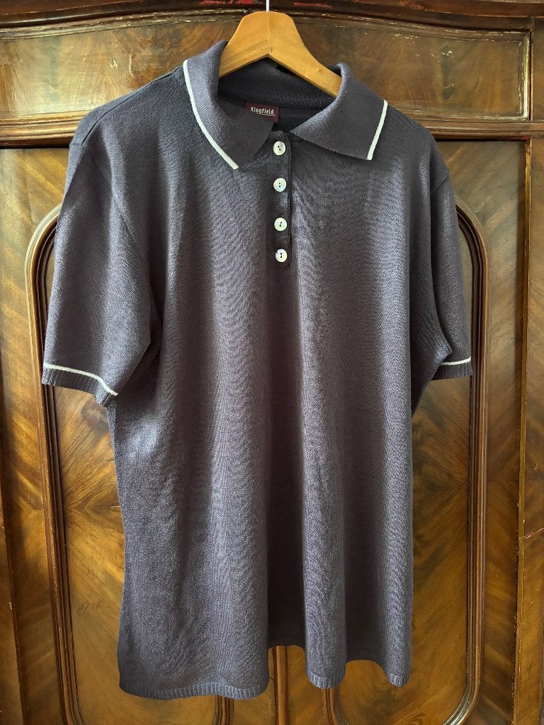 Blauwe polo Maat xl Kingfield, Kleding | Heren, Kingfield, Blauw, Ophalen of Verzenden, Maat 56/58 (XL)