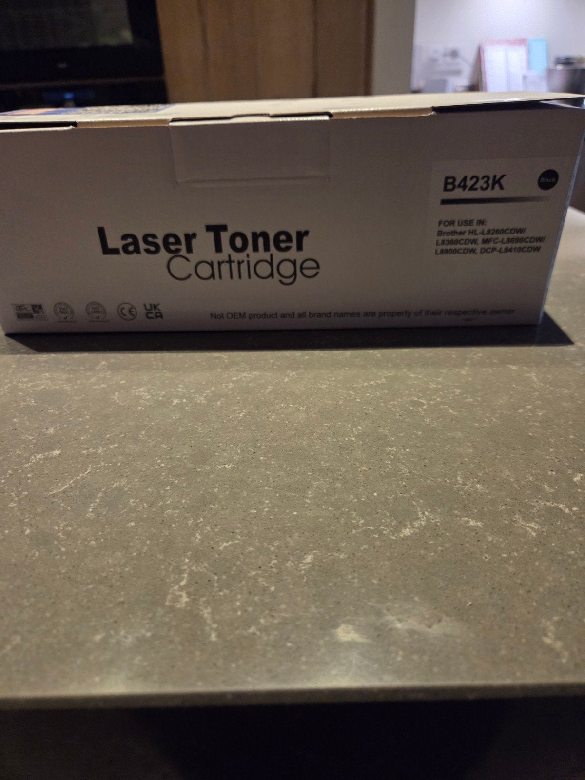 laser toner carrière black voor brother, Computers en Software, Ophalen of Verzenden, Nieuw, Toner