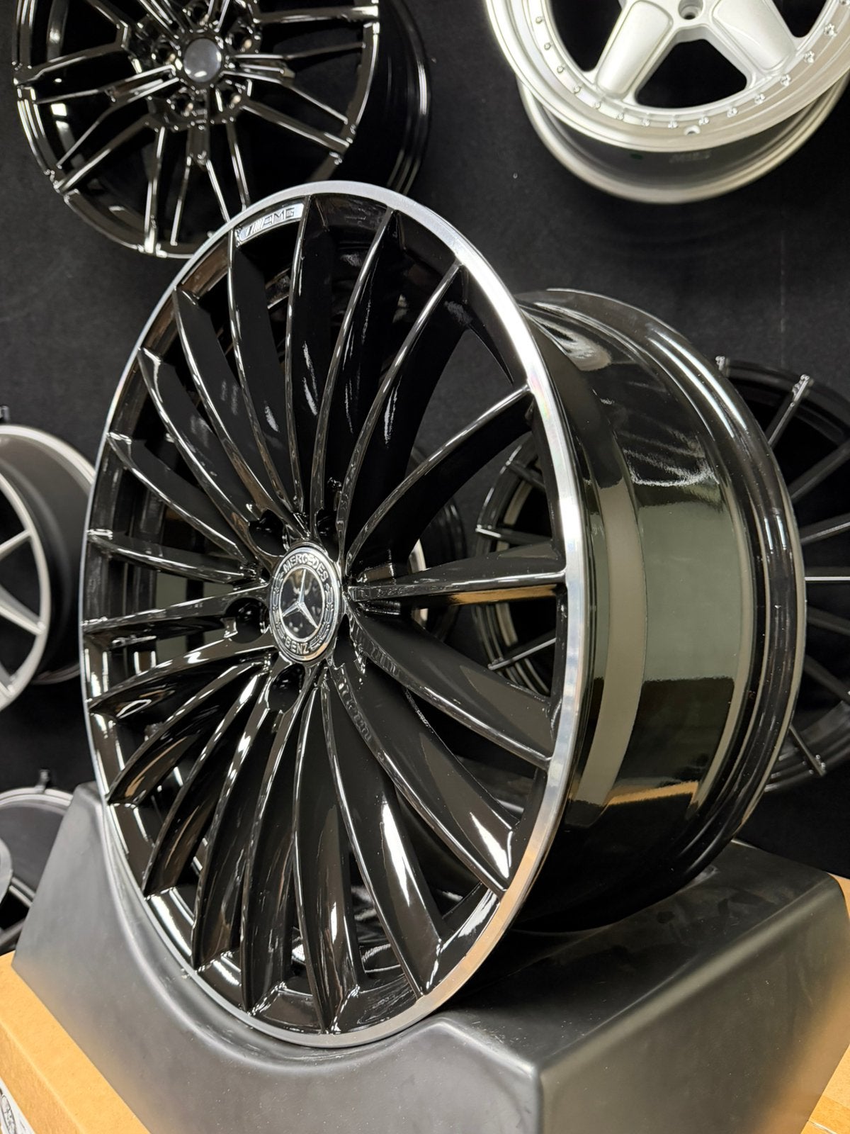 18 inch velgen voor Mercedes AMG look 5x112 A B C CLA KLASSE, 18 inch, Velg(en), Nieuw, Ophalen of Verzenden