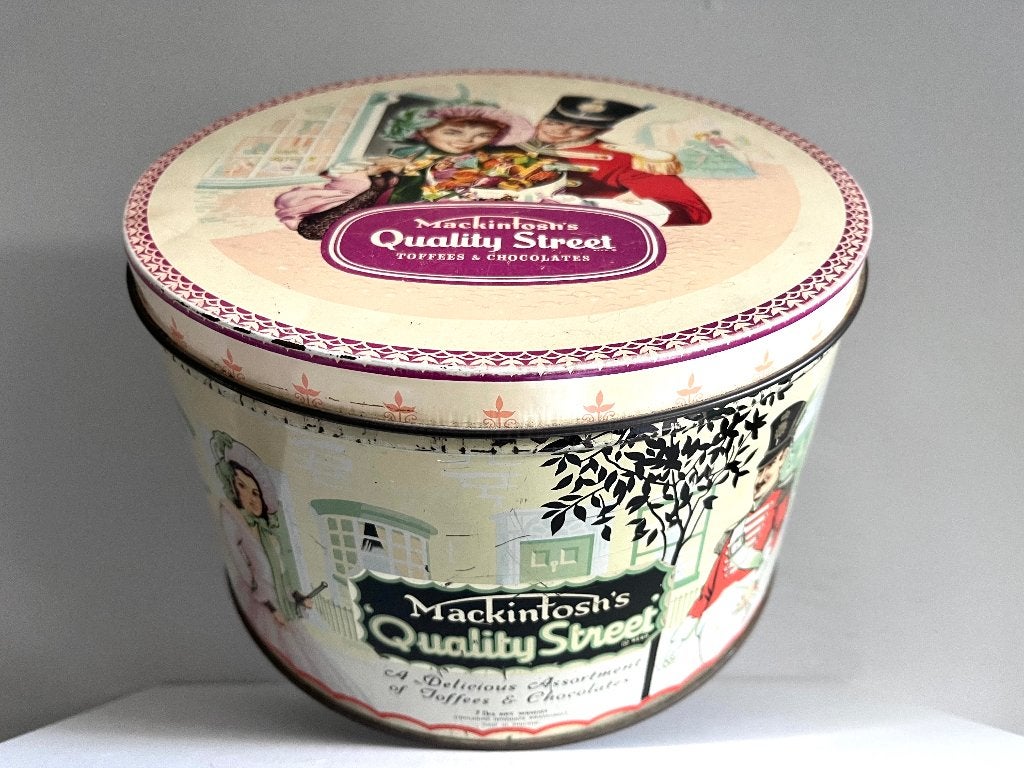 Vintage blik Macintosh’s Quality Street, Verzamelen, Ophalen of Verzenden, Gebruikt, Overige