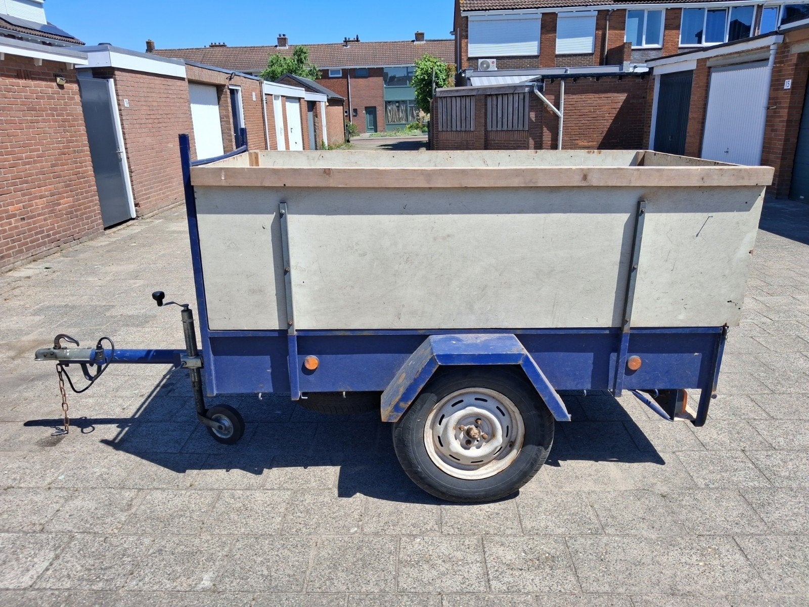 Trabsportwagen, 100 liter of meer, Ophalen, Transportkar