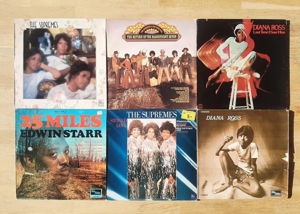 Motown collectie (LP), Ophalen of Verzenden, Gebruikt, 12 inch, R&B en Soul
