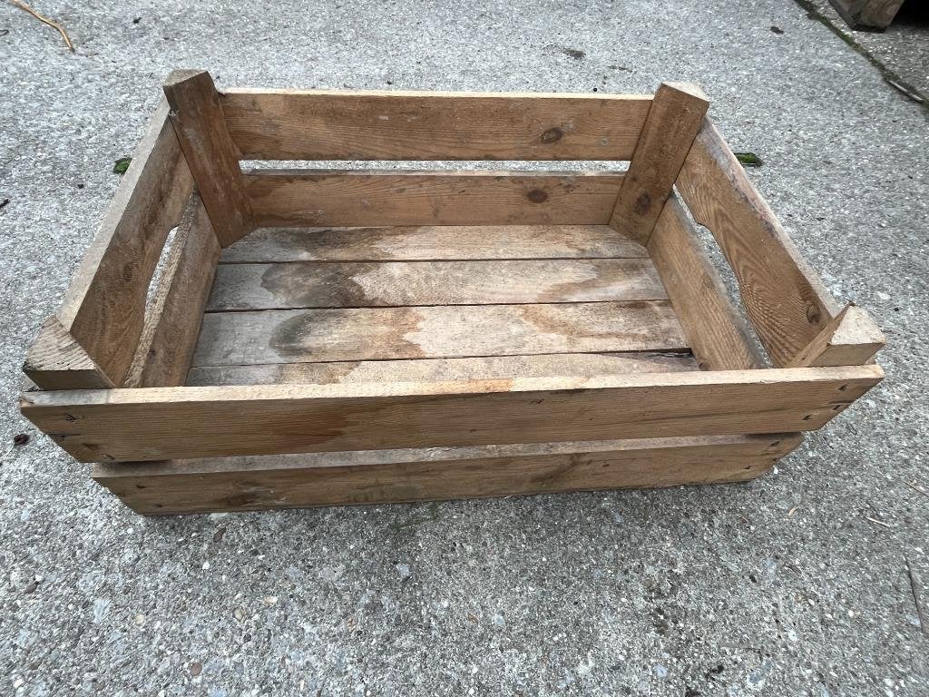 2-lats fruitkisten, kisten, ideaal als kerstpakket 40x60x22, Ophalen of Verzenden, Gebruikt, 50 tot 100 cm, Minder dan 50 cm