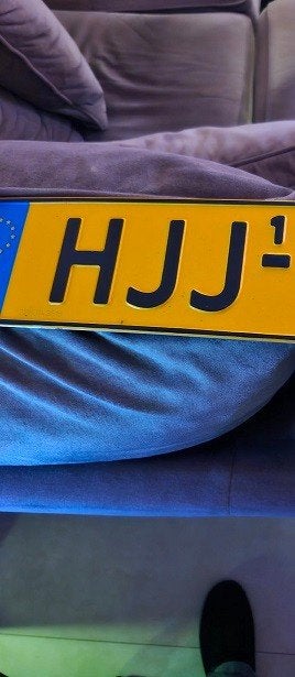Kentekenplaat gevonden van een Renault Clio Variant, Ophalen, Nieuw