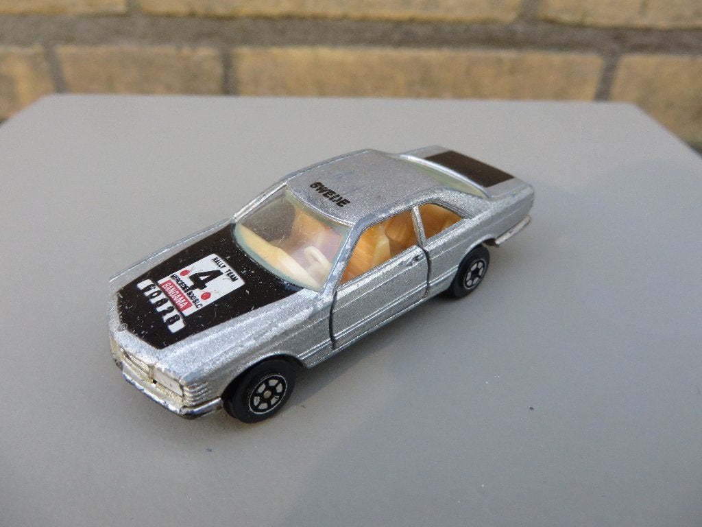 Yatming Mercedes Benz 500 SEC BANDAMA Rally, Hobby en Vrije tijd, Ophalen of Verzenden, Gebruikt, Auto