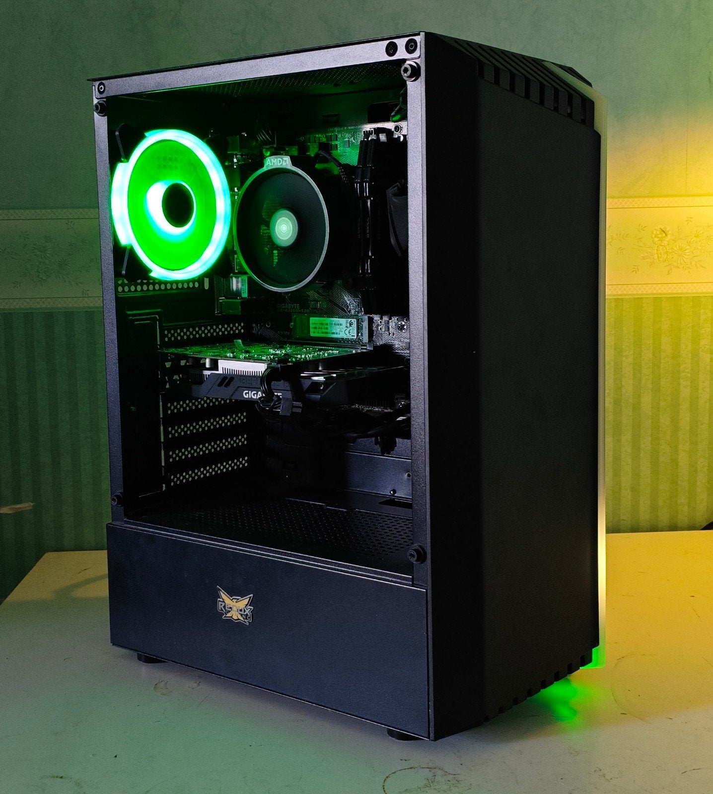 Game PC - Ryzen 3100 / GTX 1650 / 16GB DDR4 / SSD / Win 11, 600 GB, Zelf gebouwde pc, Ophalen of Verzenden, Zo goed als nieuw