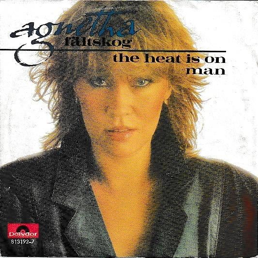 Agnetha Fältskog - The heat is on, Gebruikt, 7 inch, Single, Ophalen of Verzenden