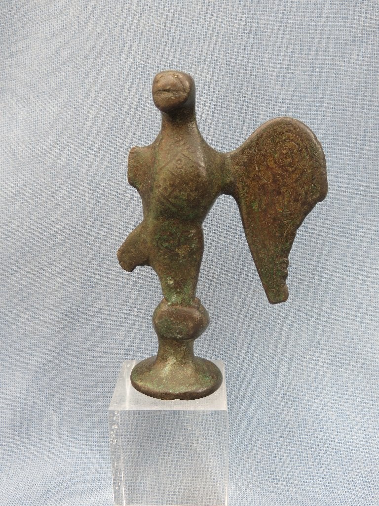 Middeleeuwen – Romaans - bronzen adelaar - 11e - 13e eeuw, Ophalen of Verzenden