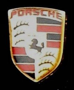 Porsche pin-epoxy 13x17 mm., Verzenden, Nieuw, Transport, Speldje of Pin