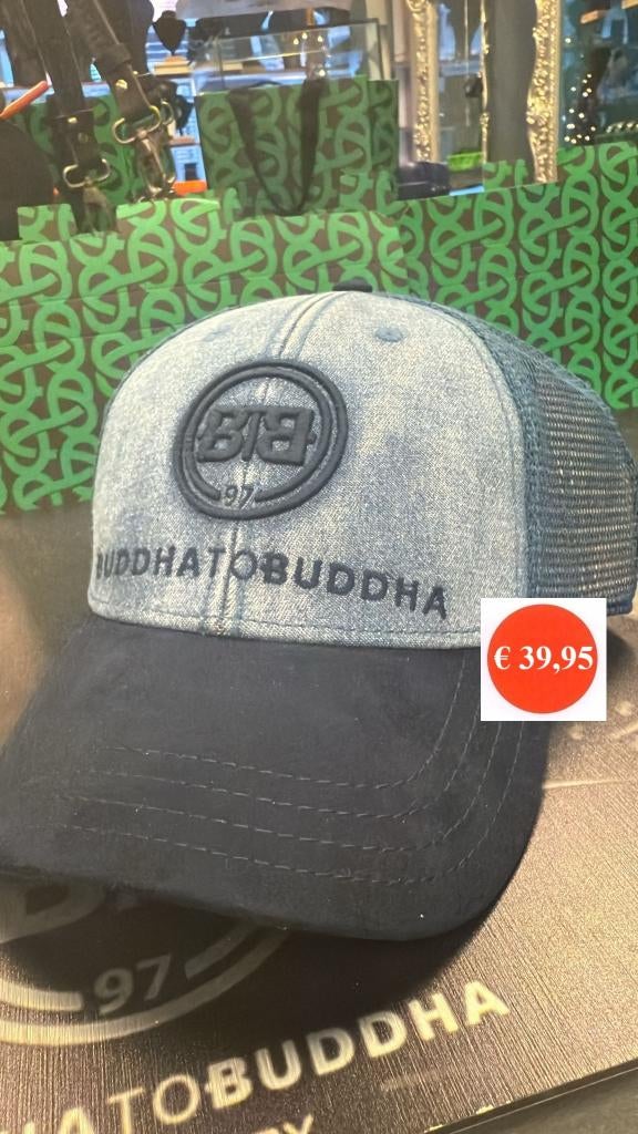 BUDDHA TO BUDDHA CAP € 39,95, Sieraden, Tassen en Uiterlijk, Armbanden, Ophalen of Verzenden, Nieuw, Blauw, Overige materialen