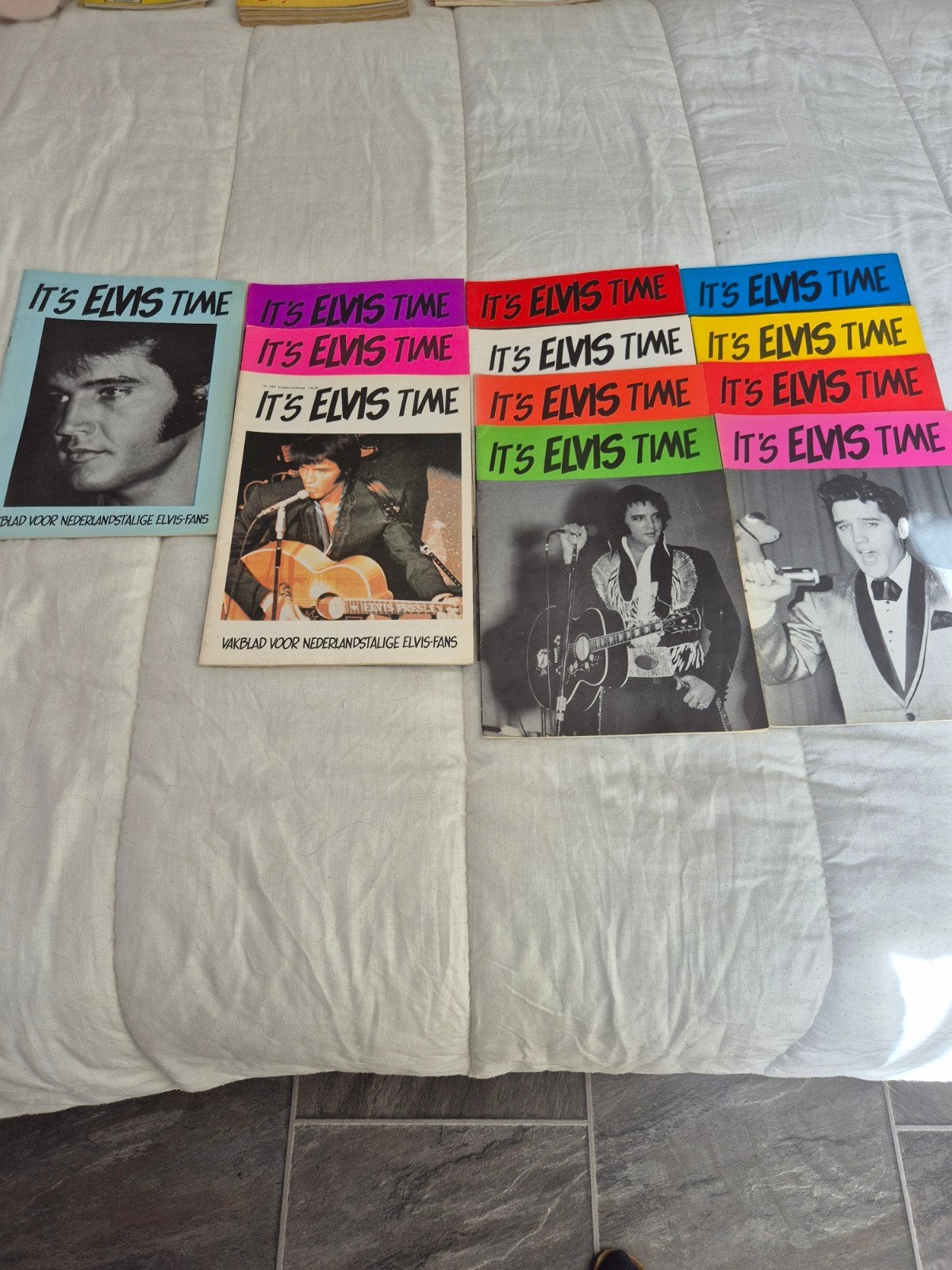 Collectie "It's Elvis Time" magazines 1986- 2005, Ophalen of Verzenden, 1980 tot heden, Tijdschrift