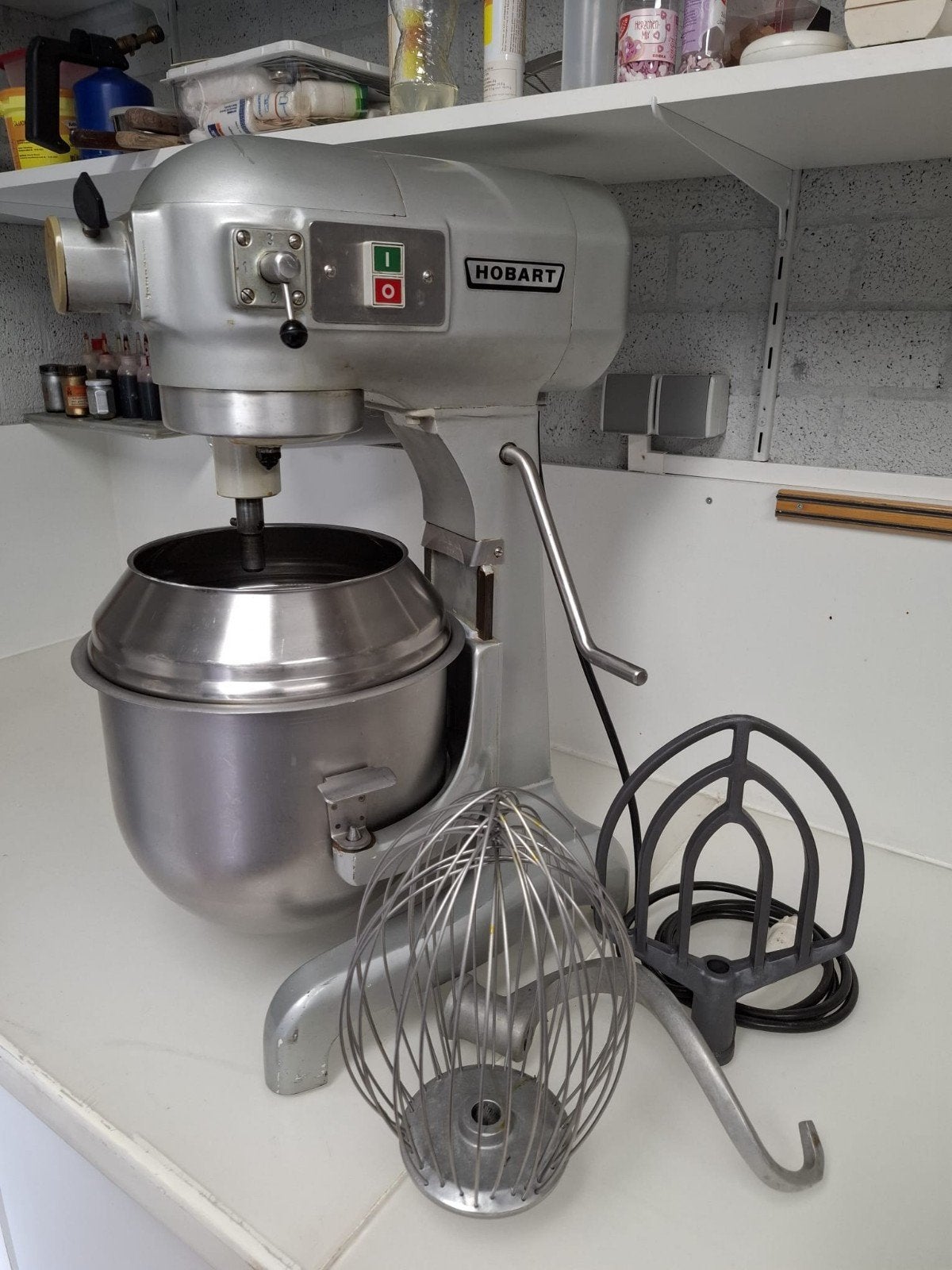 Hobart planeetmenger 20 liter, 220V met toebehoren, Ophalen of Verzenden