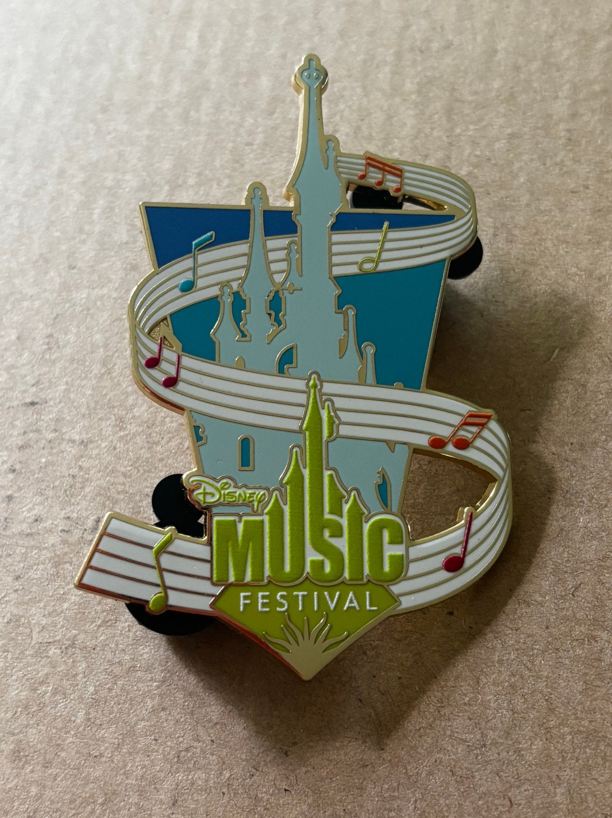 Disney pin Cinderella Castle Music Festival 2025 LE, Ophalen of Verzenden, Zo goed als nieuw