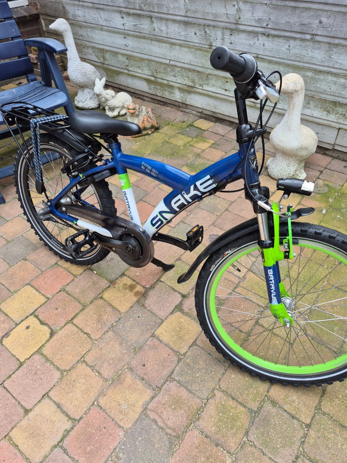 batavus snake 22 inch 3 versnellingen, Fietsen en Brommers, Fietsen | Jongens, Ophalen of Verzenden, Gebruikt, 22 inch, Versnellingen