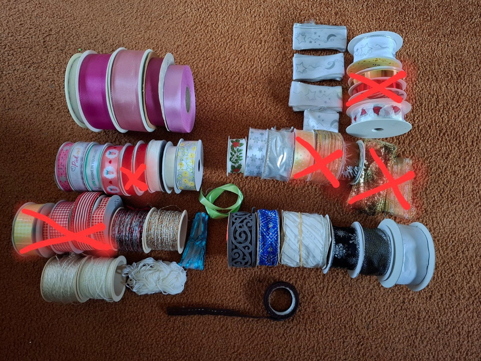Knutselen, sierlint, vrije tijd, lint, decoratie diy, cadeau, Ophalen