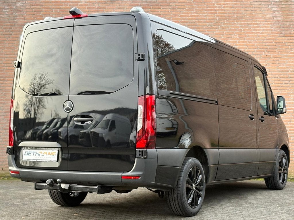 Mercedes-Benz Sprinter 316CDI 164PK L2H1 7G-Tronic / Cruisec, 4 cilinders, Zwart, Mercedes-Benz, Bedrijf