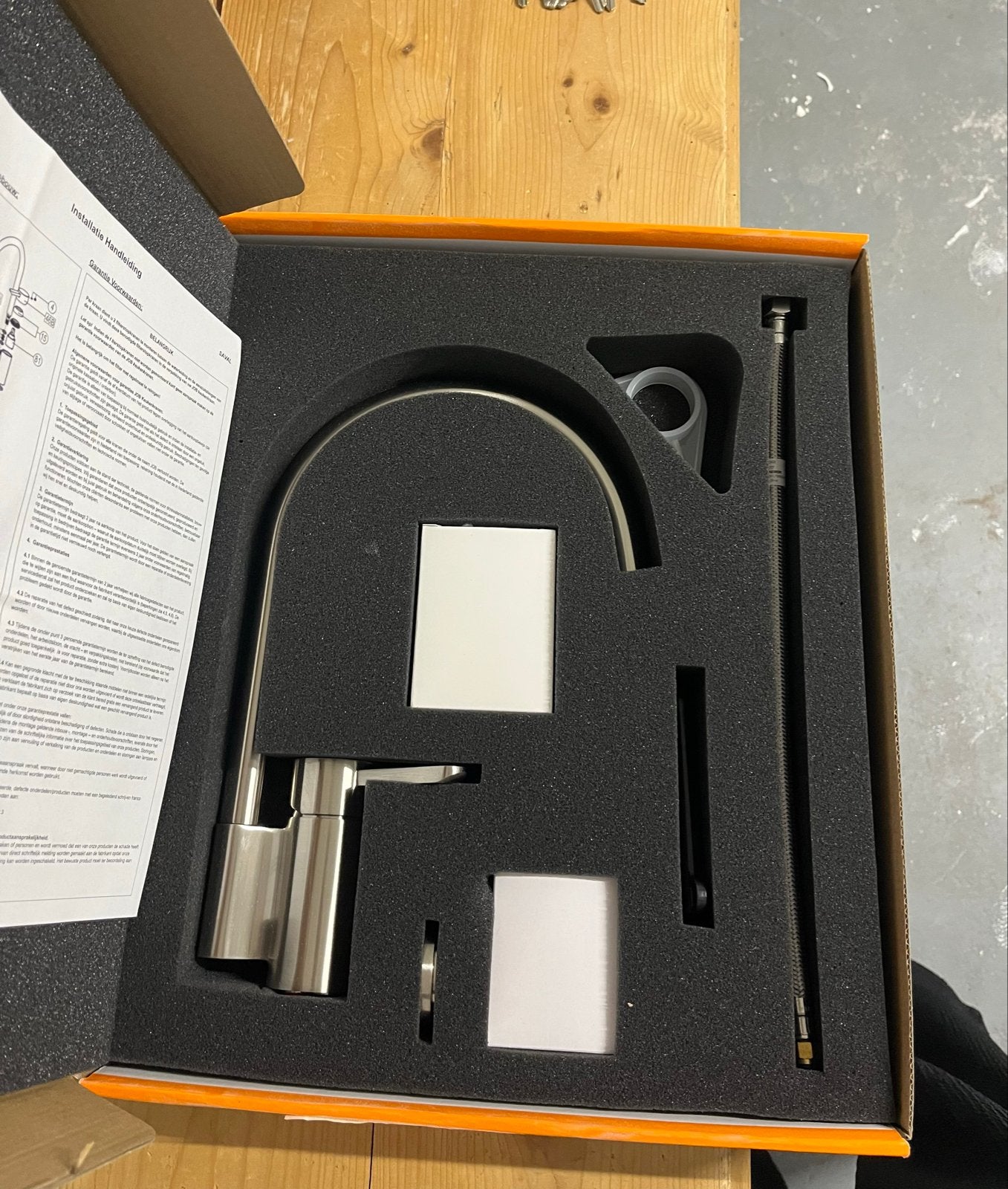 Nieuwe Keukenmengkraan met Draaibare Uitloop, Minder dan 50 cm, Nieuw, Ophalen of Verzenden, Minder dan 100 cm