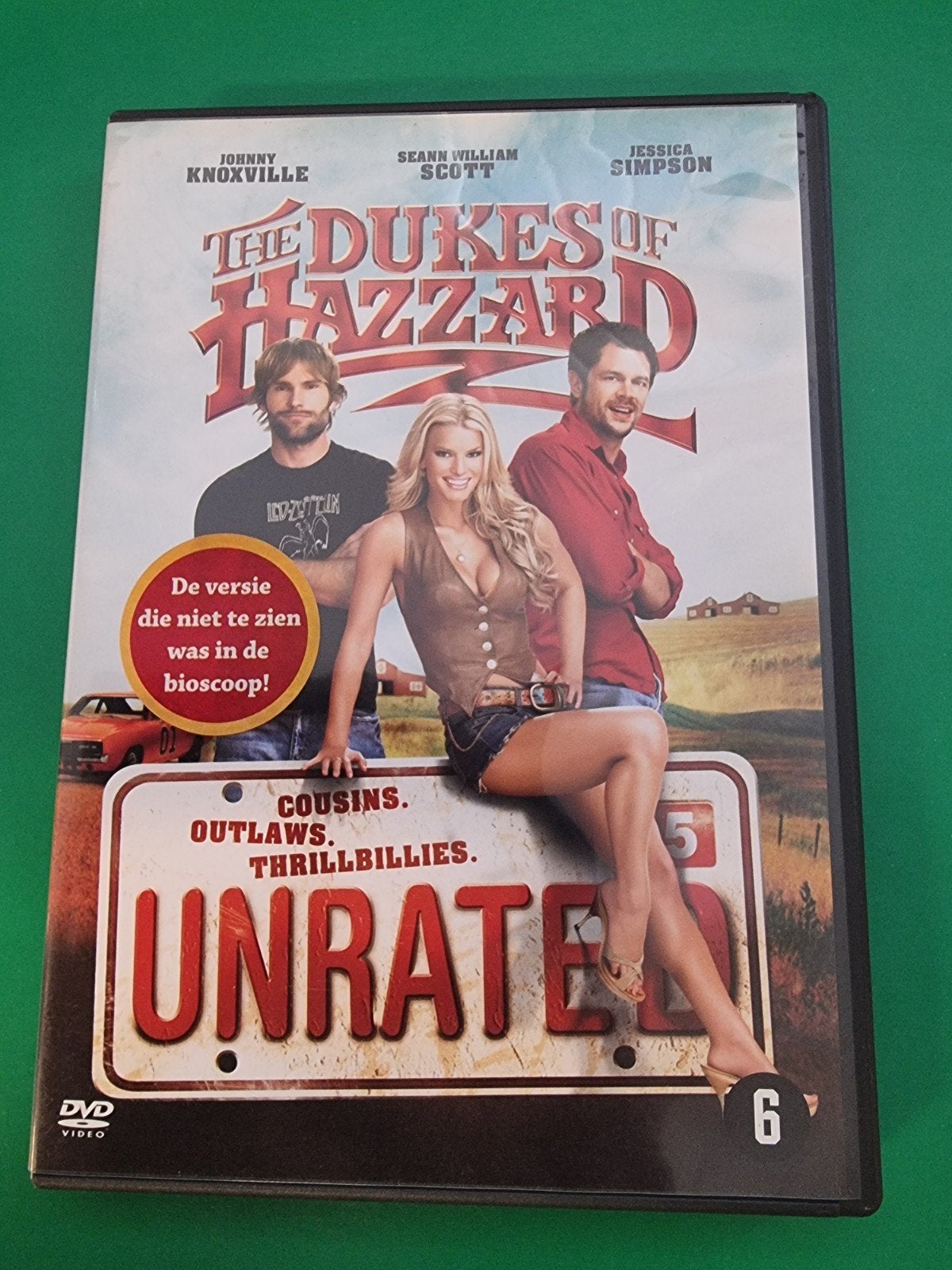 The Dukes of Hazzard Unrated - Zo goed als nieuw DVD, Cd's en Dvd's, Dvd's | Overige Dvd's, Zo goed als nieuw, Vanaf 6 jaar, Engels