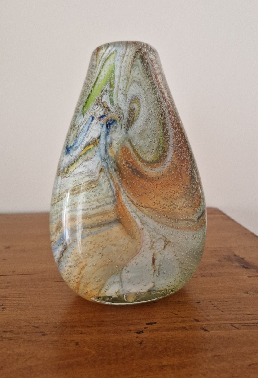 Mondgeblazen glazen vaas, Ophalen of Verzenden