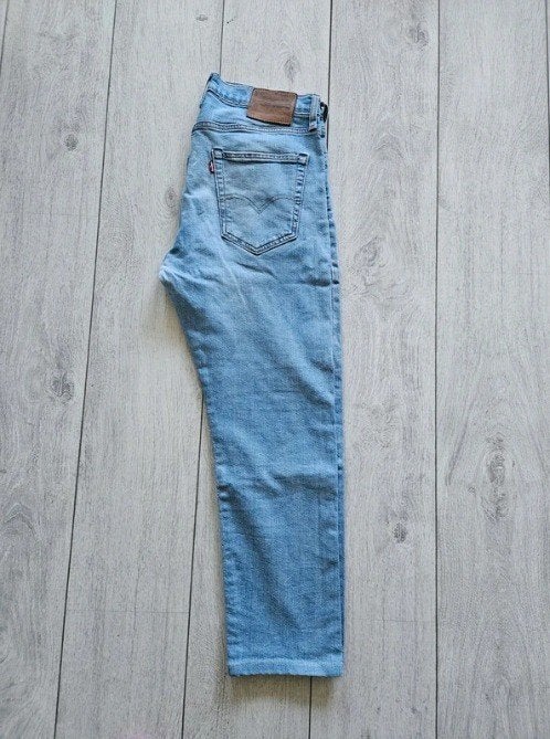 Levi's 512 Slim Taper Jeans W32 - Lichtblauw, Levi's, Blauw, W32 (confectie 46) of kleiner, Ophalen of Verzenden