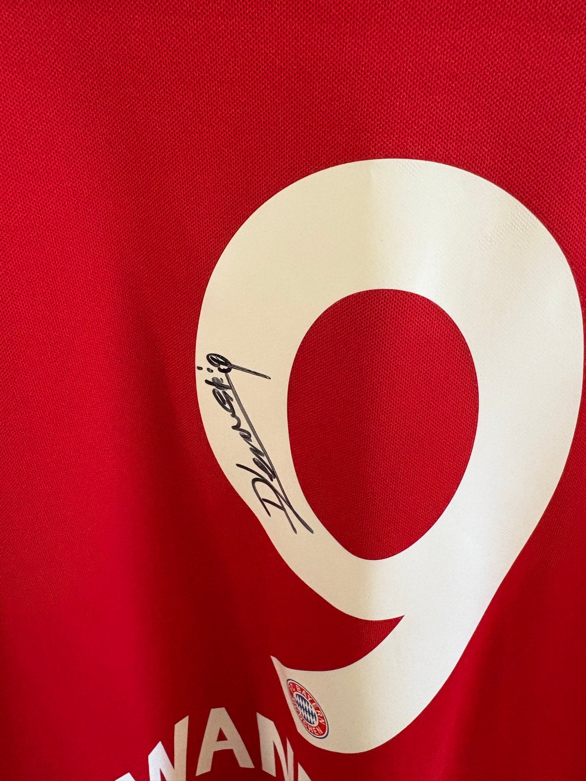 Gesigneerd Lewandowski Bayern München Thuisshirt, Ophalen of Verzenden, Zo goed als nieuw, Buitenlandse clubs, Shirt