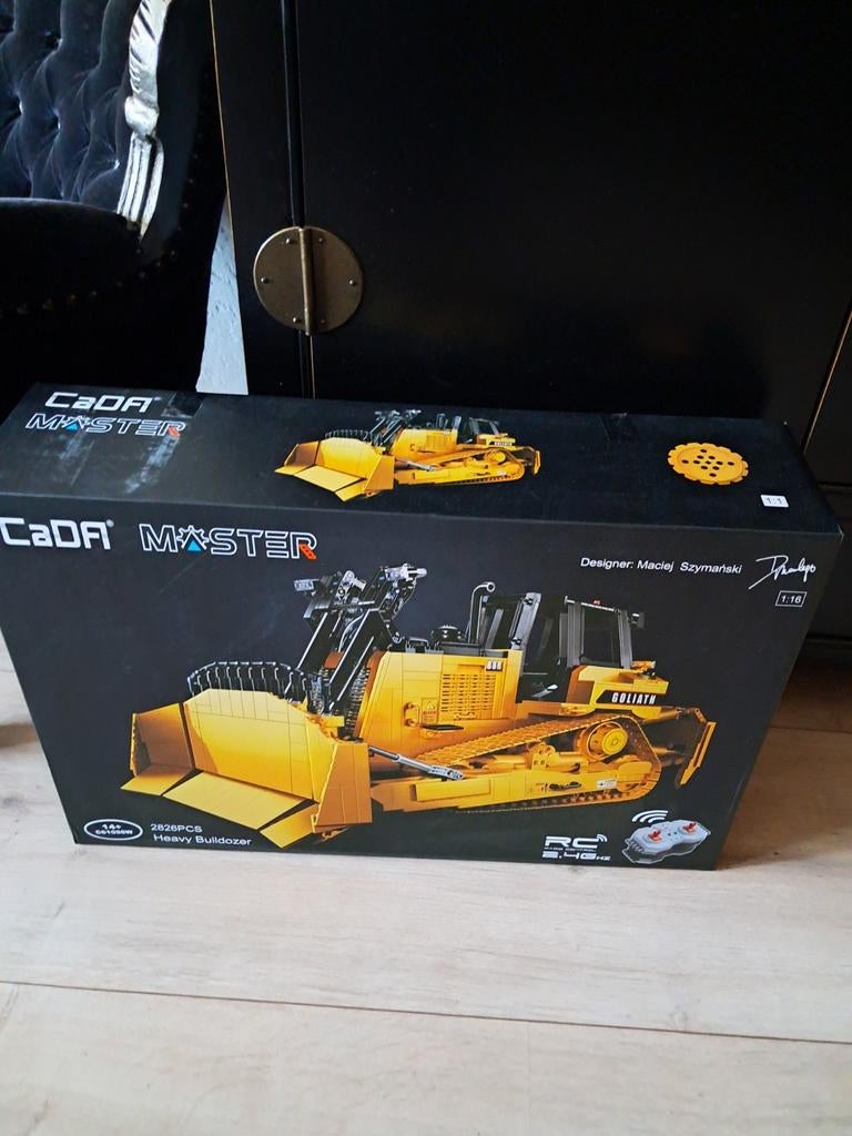 CaDA Master Goliath Bulldozer Bouwset - 2626 Stuks, Ophalen of Verzenden, Nieuw, Overige merken