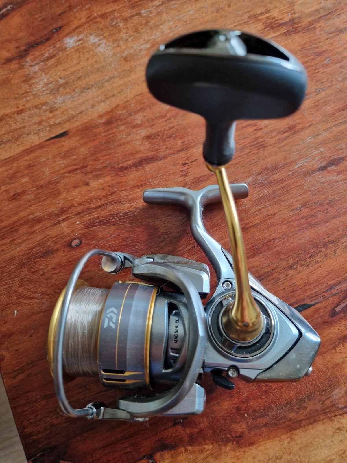 Daiwa Freams LT 4000D-C incl. monoline 15/00, Ophalen of Verzenden, Zo goed als nieuw