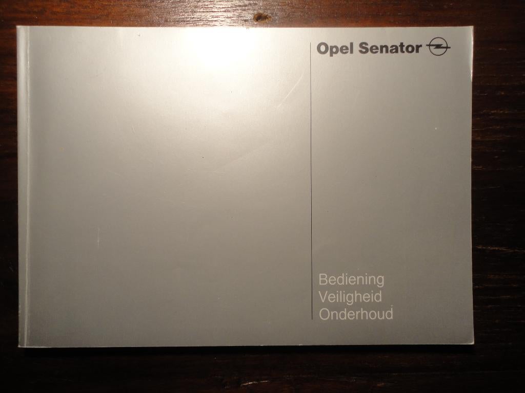 Opel Senator handleiding  (1989), Verzenden