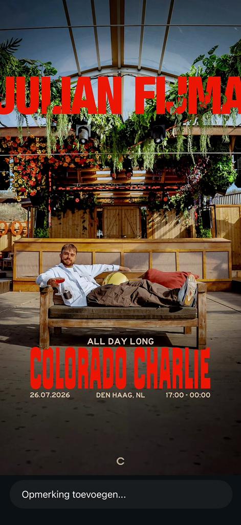 Colorado Charlie/Julian Fijma/All Day Long 26-7, Drie personen of meer