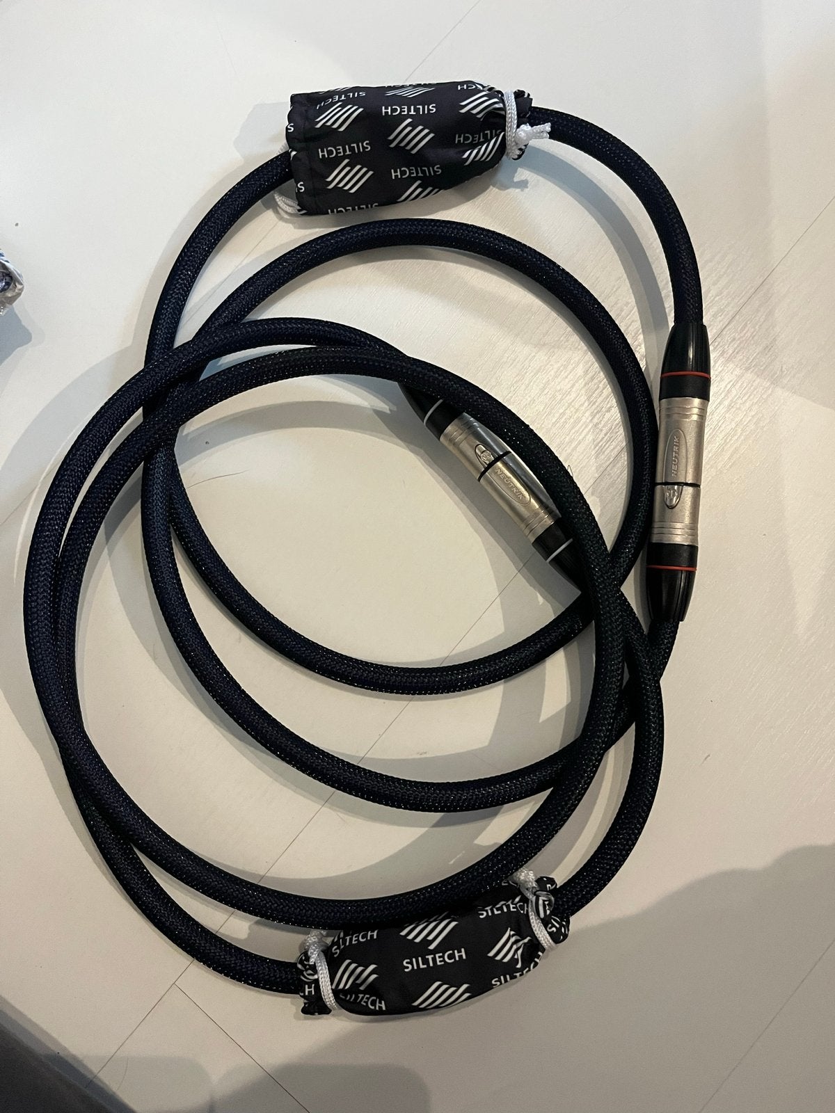 Siltech Crown Princess Limited Edition XLR Muziekkabels, Ophalen of Verzenden, Nieuw, Minder dan 2 meter, Interlink-kabel