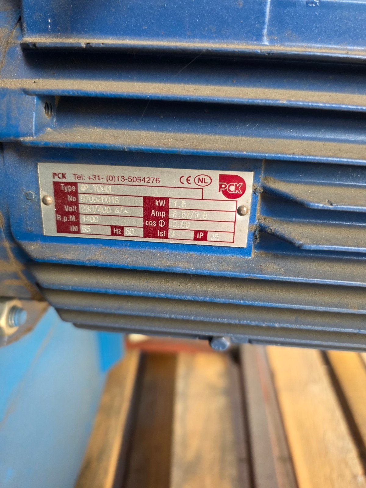 VLH Lastechniek Hapert Afzuigtafel met Motor