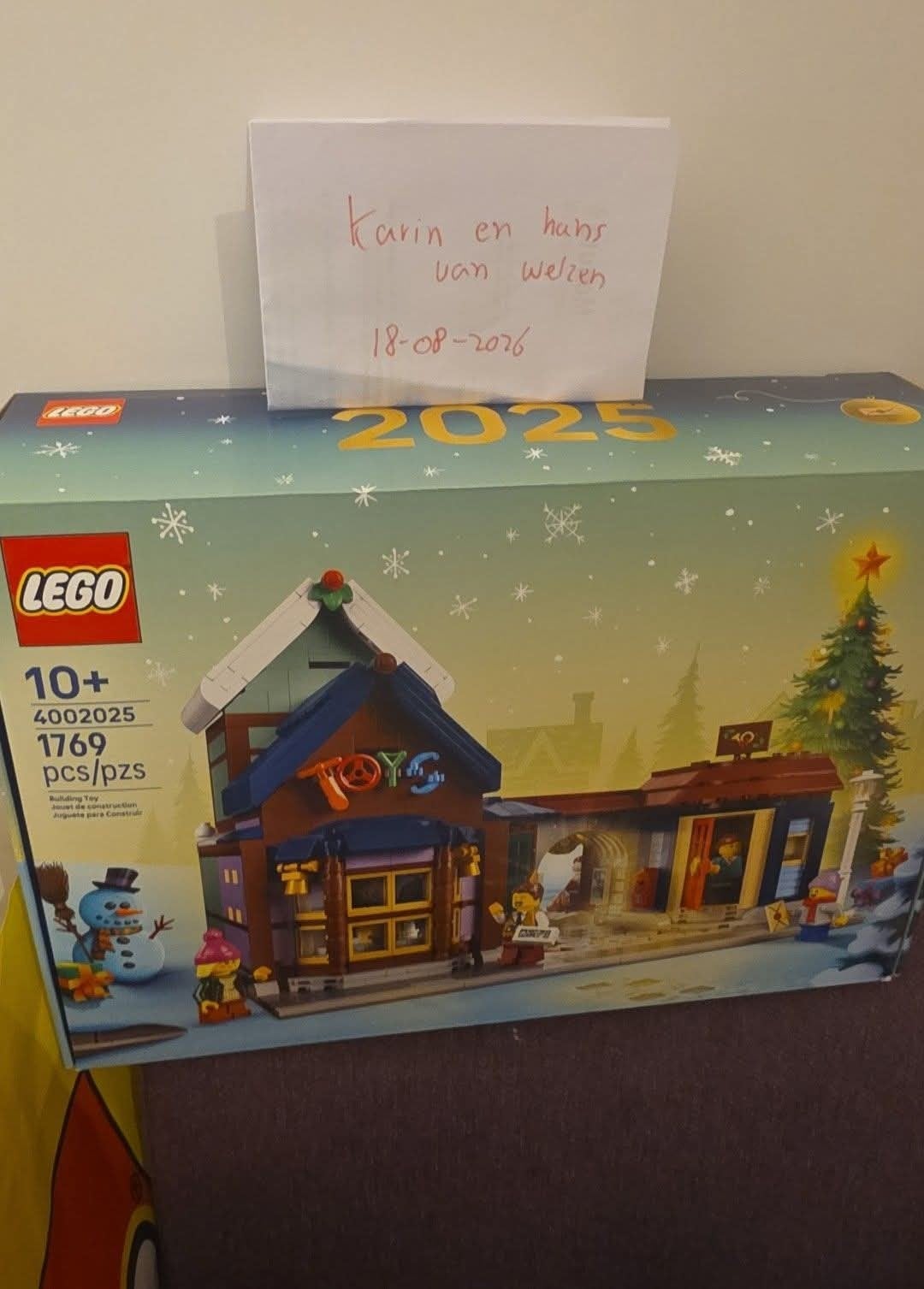 LEGO 4002025 Kerstdorp Speelgoedwinkel 2025 - Nieuw in doos, Ophalen of Verzenden, Nieuw