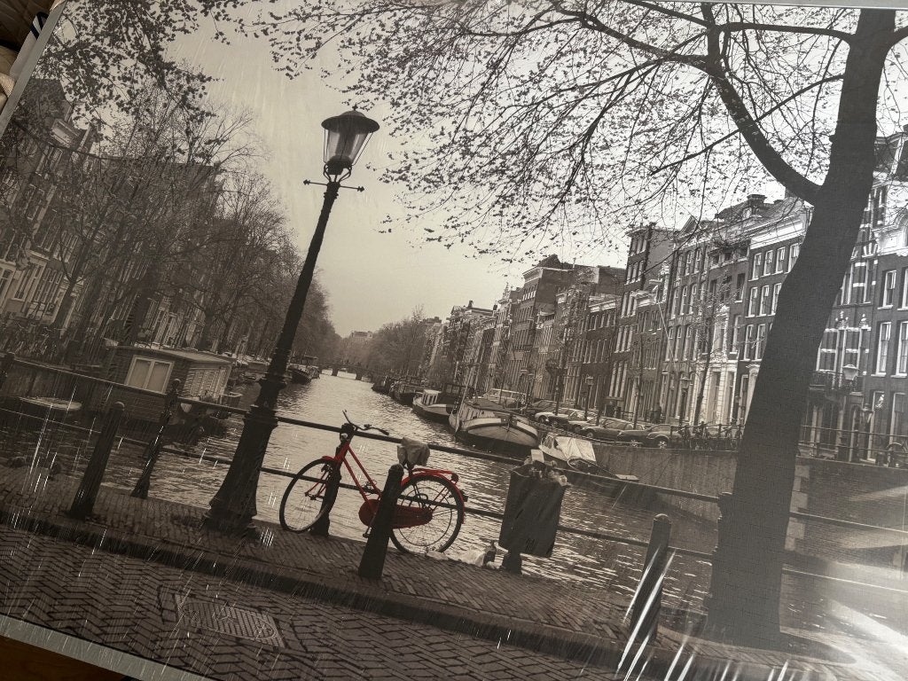 NIEUW Vilshult schilderij Amsterdam - IKEA, Ophalen, Nieuw, 125 cm of meer, Schilderij