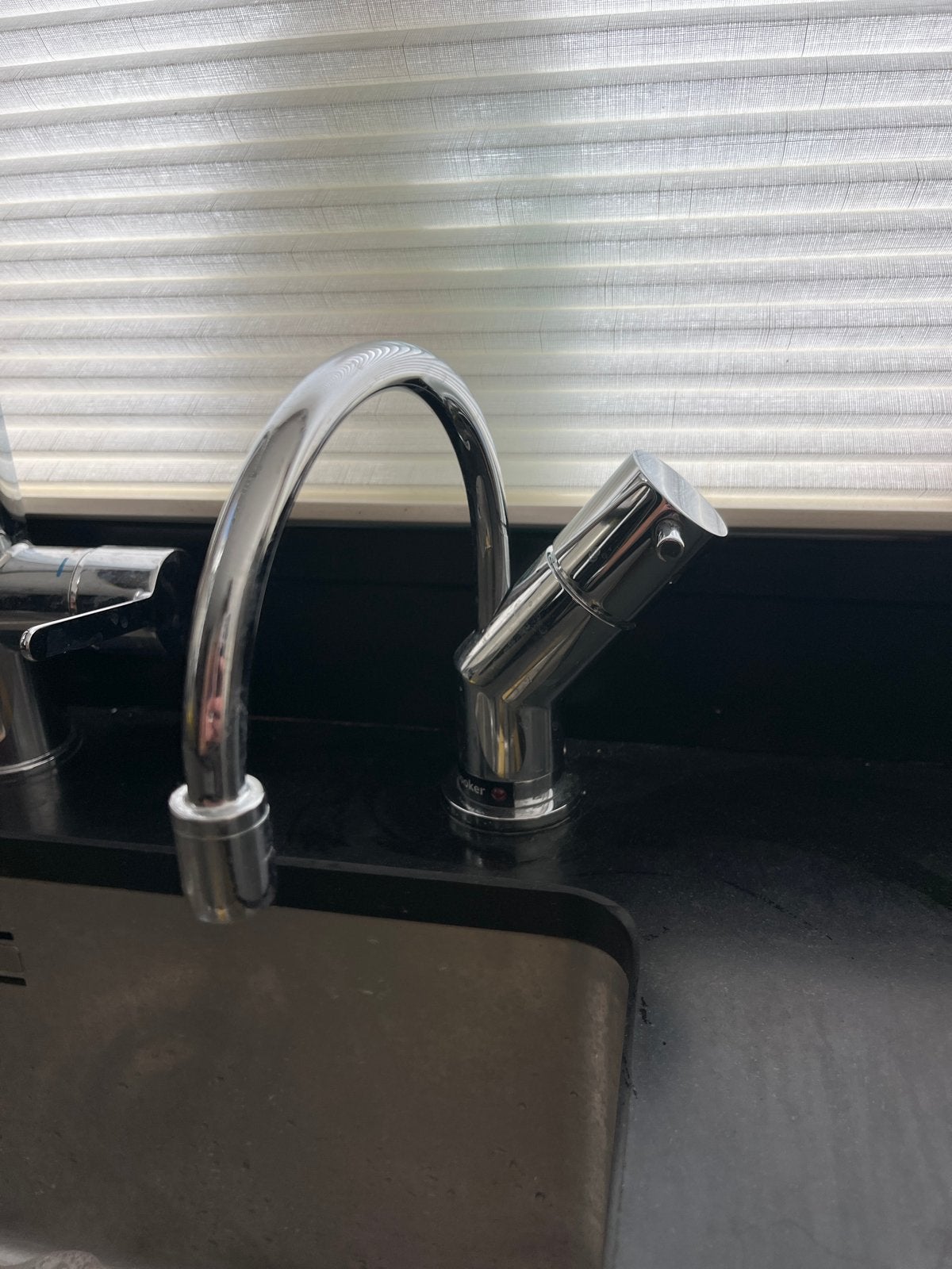 Quooker kraan - Oudere versie, compleet met boiler, Ophalen, Zilver, Metaal, Overige merken