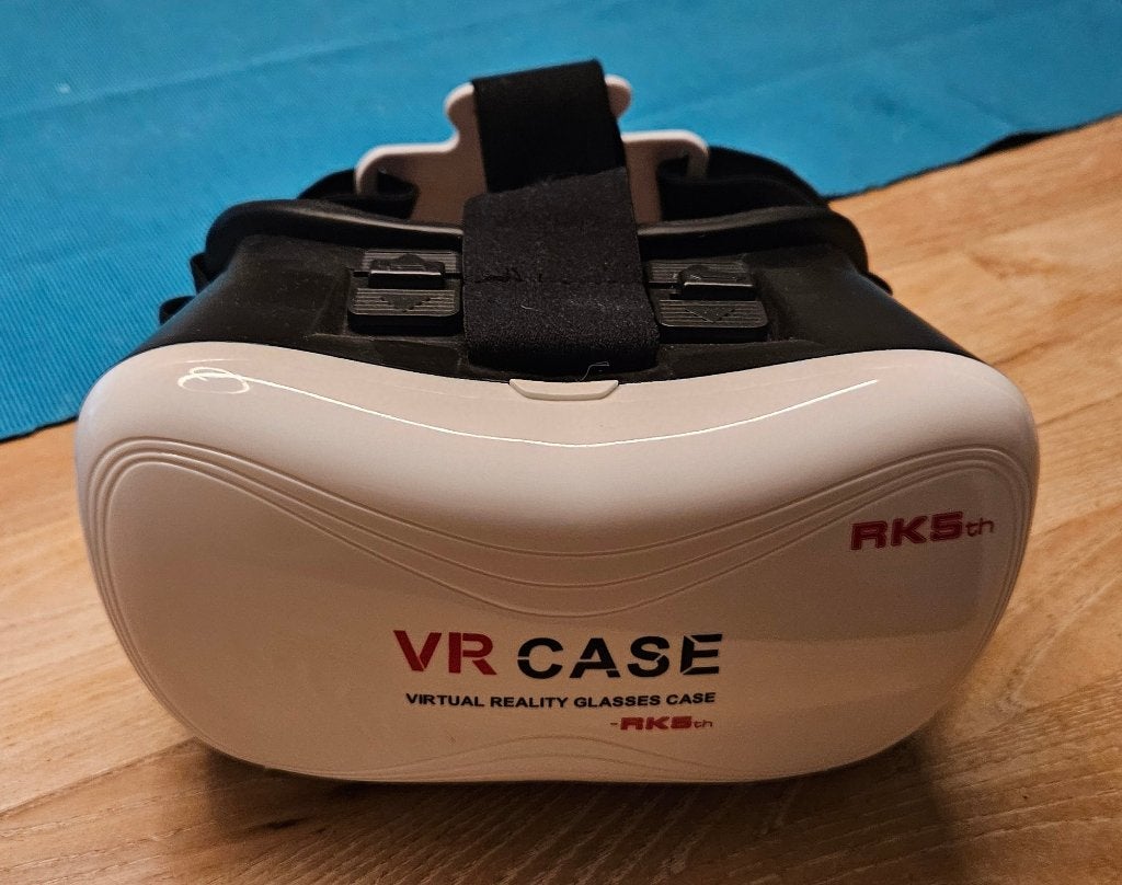 VR Bril, VR Case RKSth, Spelcomputers en Games, Virtual Reality, Ophalen of Verzenden, Zo goed als nieuw, VR-bril, Telefoon