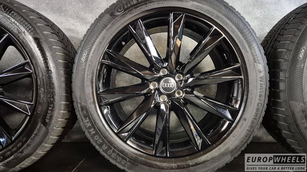 Audi Q8 e-tron 20 inch velgen winterbanden OEM, Auto-onderdelen, Gebruikt, 255 mm, -, -
