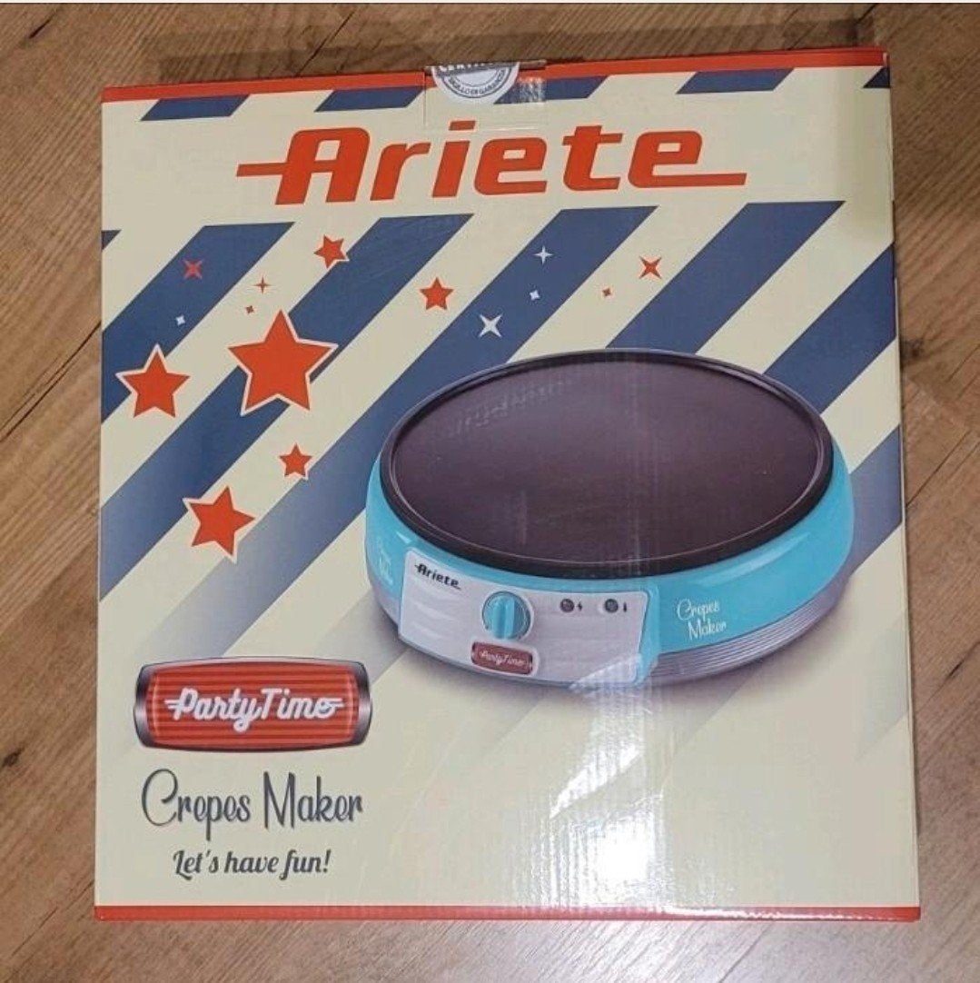 NIEUW Ariete crepe maker, doos zegel zit dicht, Ophalen of Verzenden, Nieuw