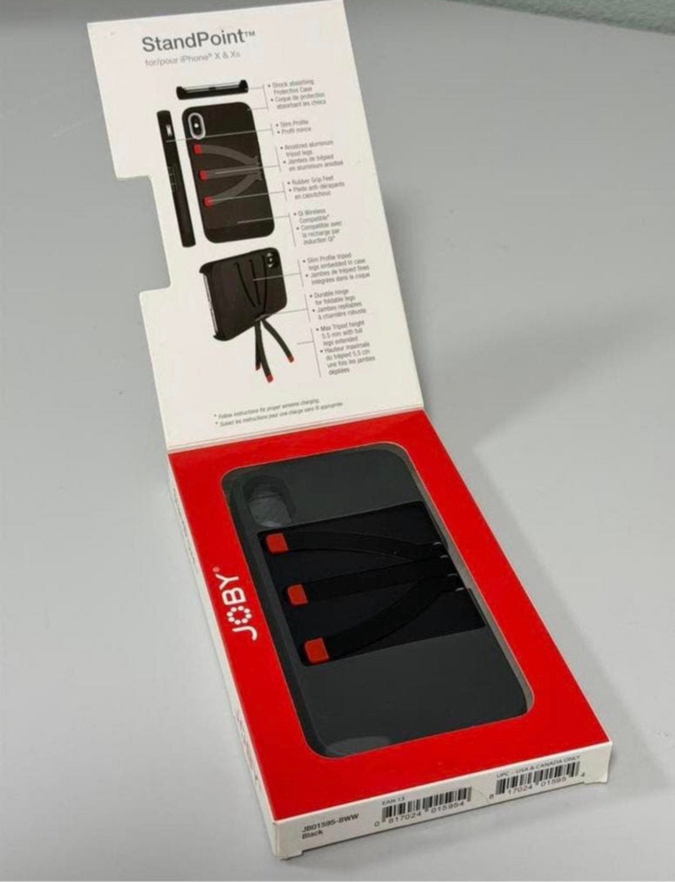Joby StandPoint hoesje iPhone X / XS met voet tripod – Nieuw, Nieuw, Ophalen of Verzenden, H, H