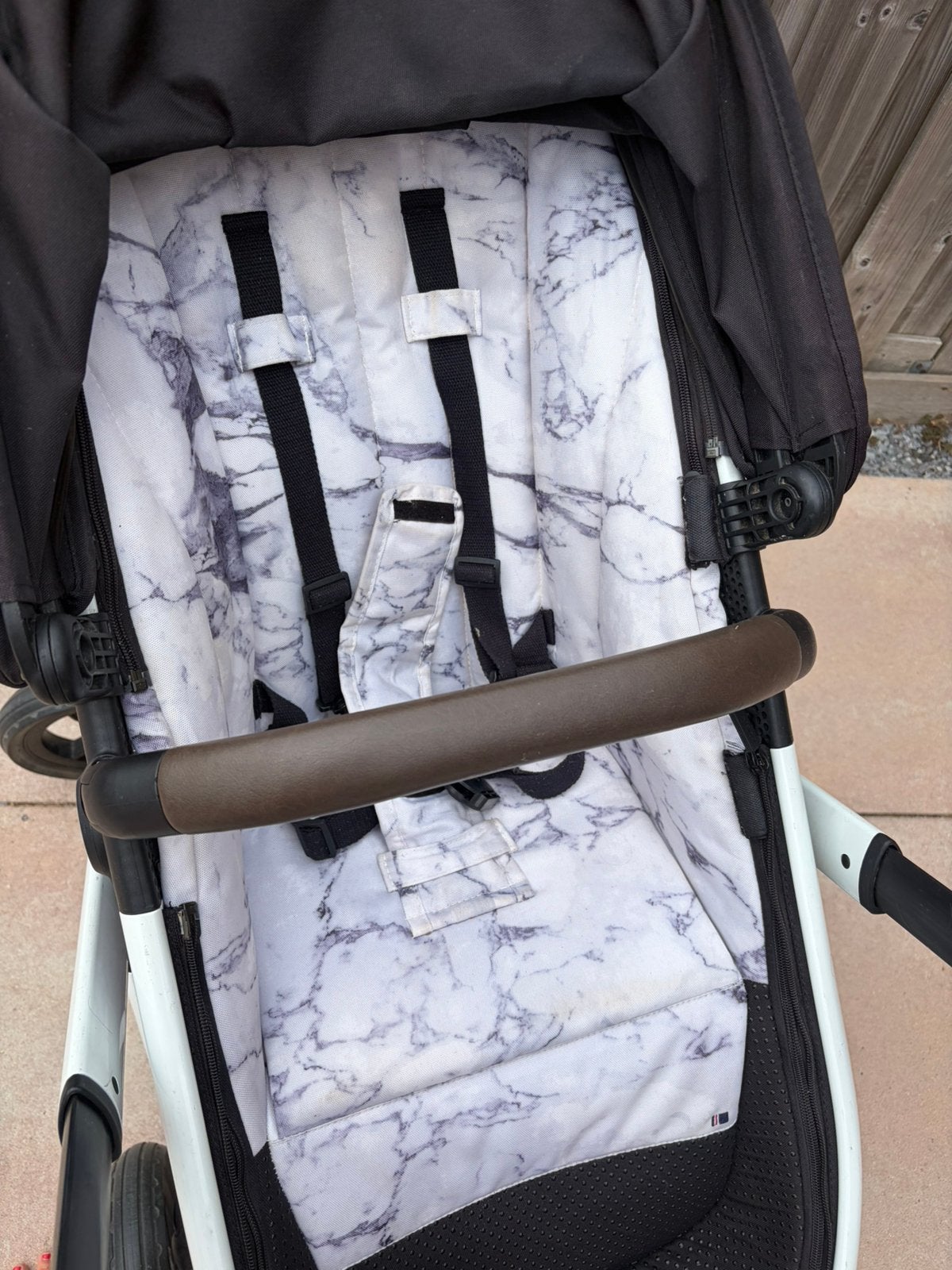 Dubatti marmere kinderwagen, Ophalen, Gebruikt, Combiwagen, Overige merken