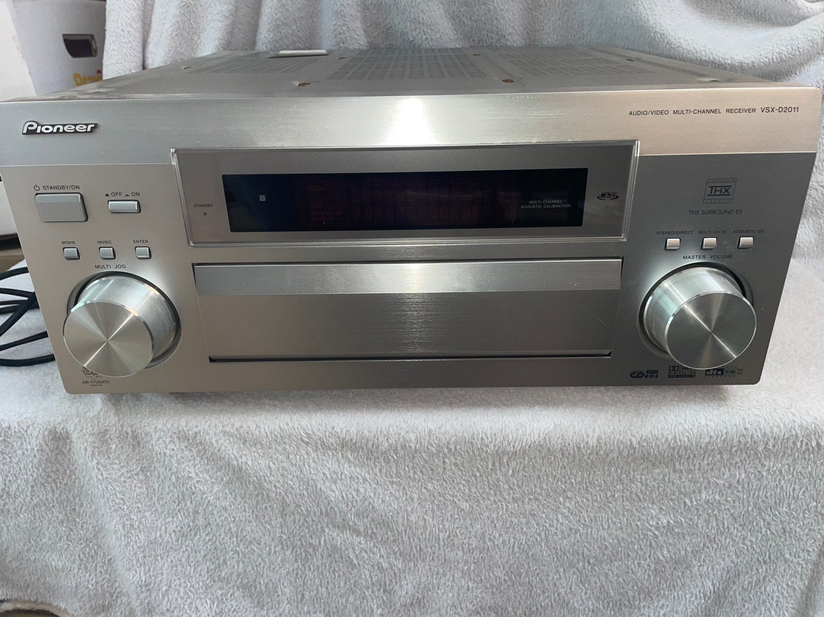 Pioneer versterker VSX-D2011 met afstandsbediening, Audio, Tv en Foto, Ophalen, Gebruikt, Pioneer, 120 watt of meer