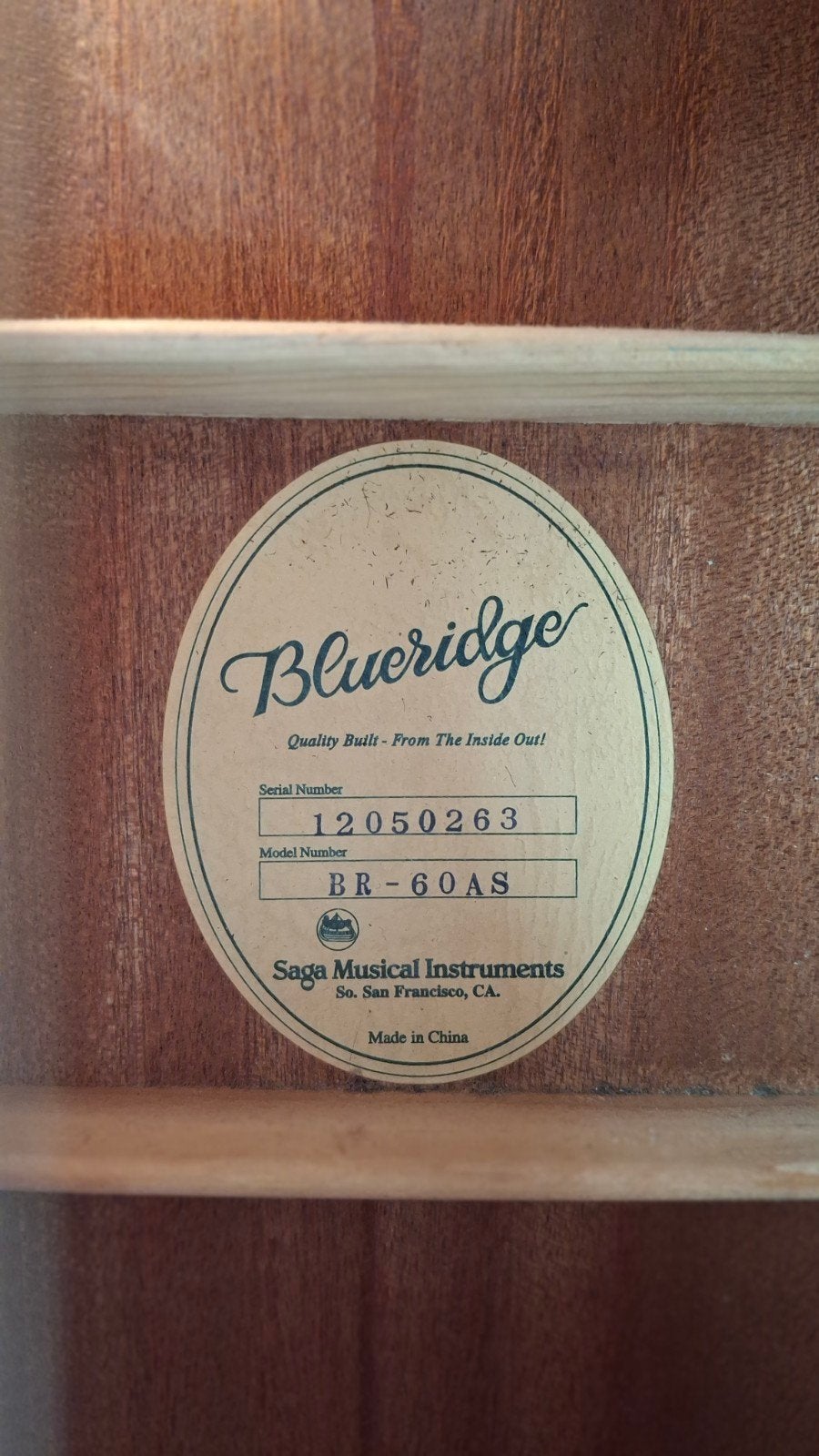 Foto 5 van Blueridge BR-60AS, Massief Adirondack bovenblad, Dreadnought