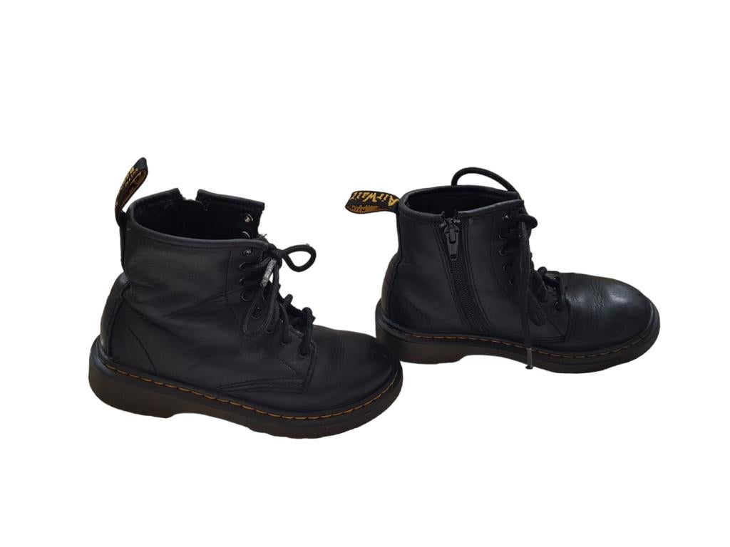 Prachtige zwarte leren Dr. Martens veterboots 1460 mt 30., Kinderen en Baby's, Kinderkleding | Schoenen en Sokken, Dr. Martens