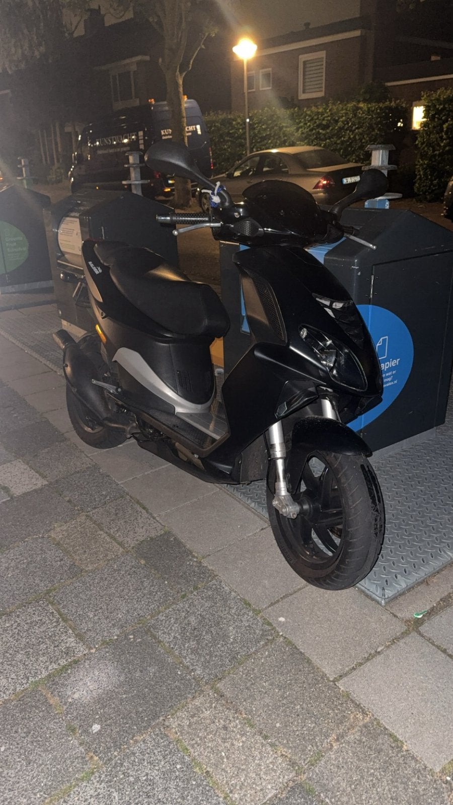 Nette esm sc24 uitlaat piaggio, Fietsen en Brommers, Ophalen, Zo goed als nieuw, Tweetakt, Piaggio