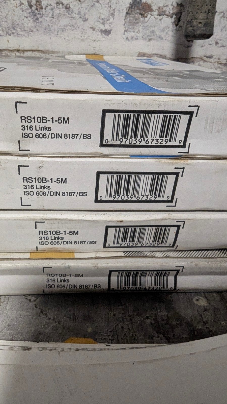 tsubaki RS10B-1-5M 316 Links ISO 606/DIN 8187/BS, Ophalen of Verzenden, Nieuw