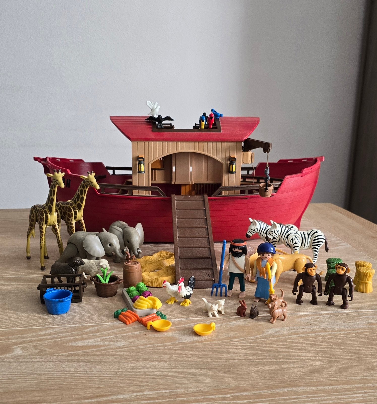 Playmobil 3255 De Ark van Noah - Grotendeels Compleet, Gebruikt, Complete set, Ophalen of Verzenden, Boot/Schip