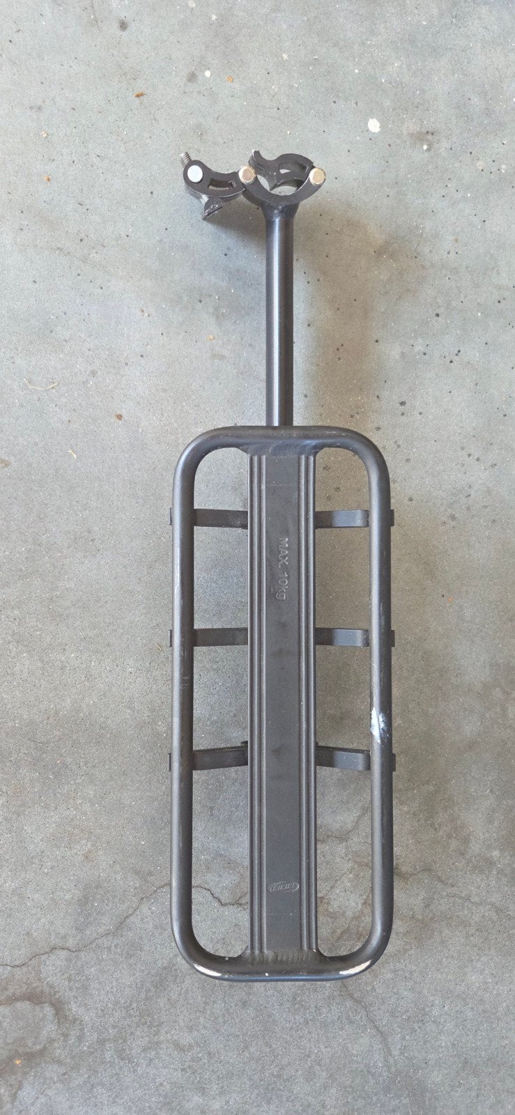 Giant fietsendrager met tas voor racefiets, Ophalen, Gebruikt